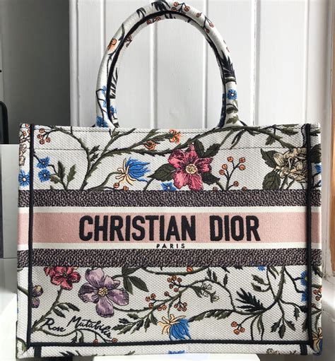 christian dior white bag|christian dior small book tote.